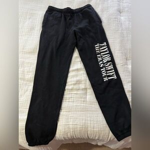 Taylor Swift Eras Tour Black XL Sweatpants
